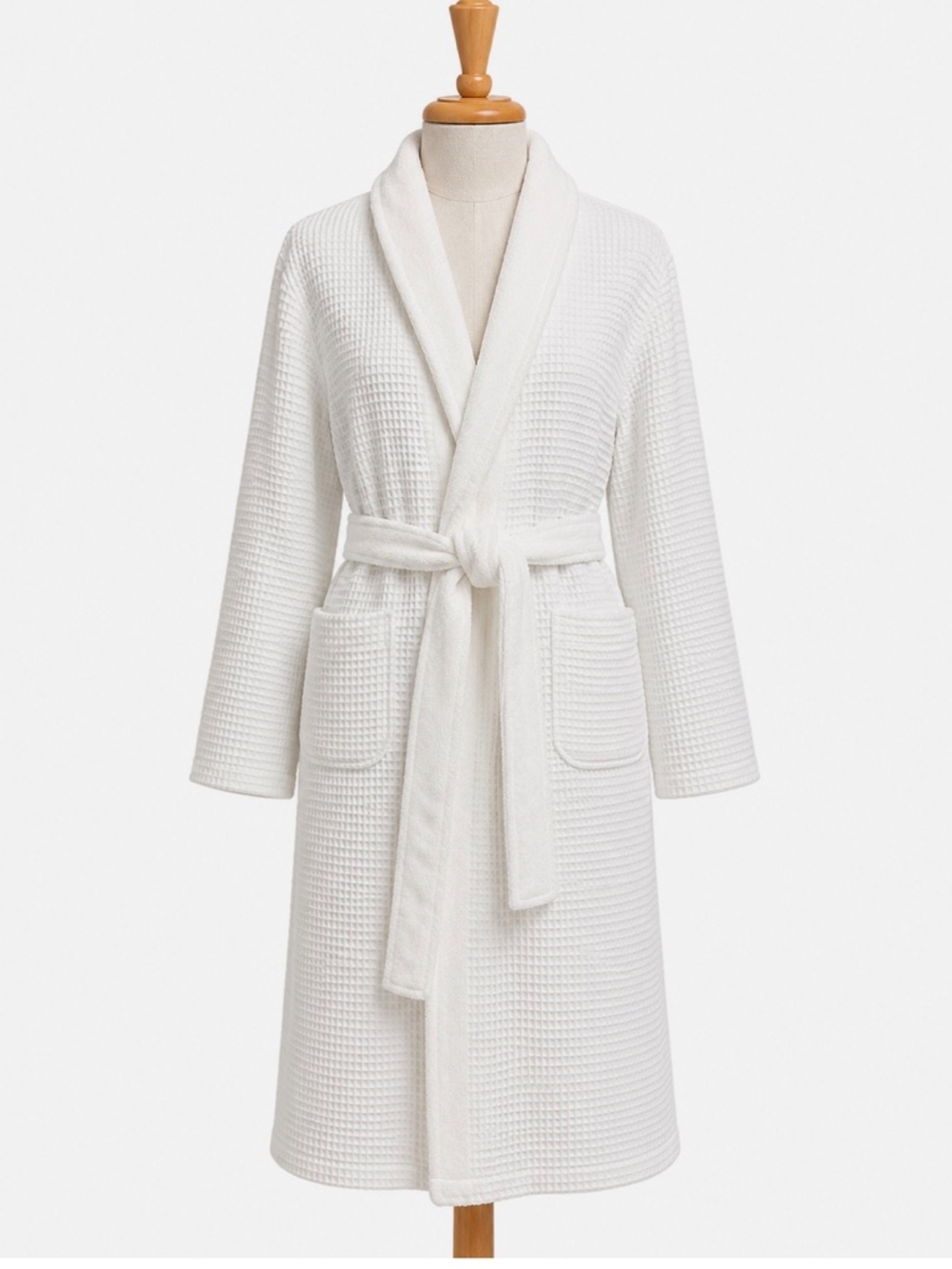 POTTERY BARN -- Waffle Weave Resort Robe (One size SM; One size Med. )